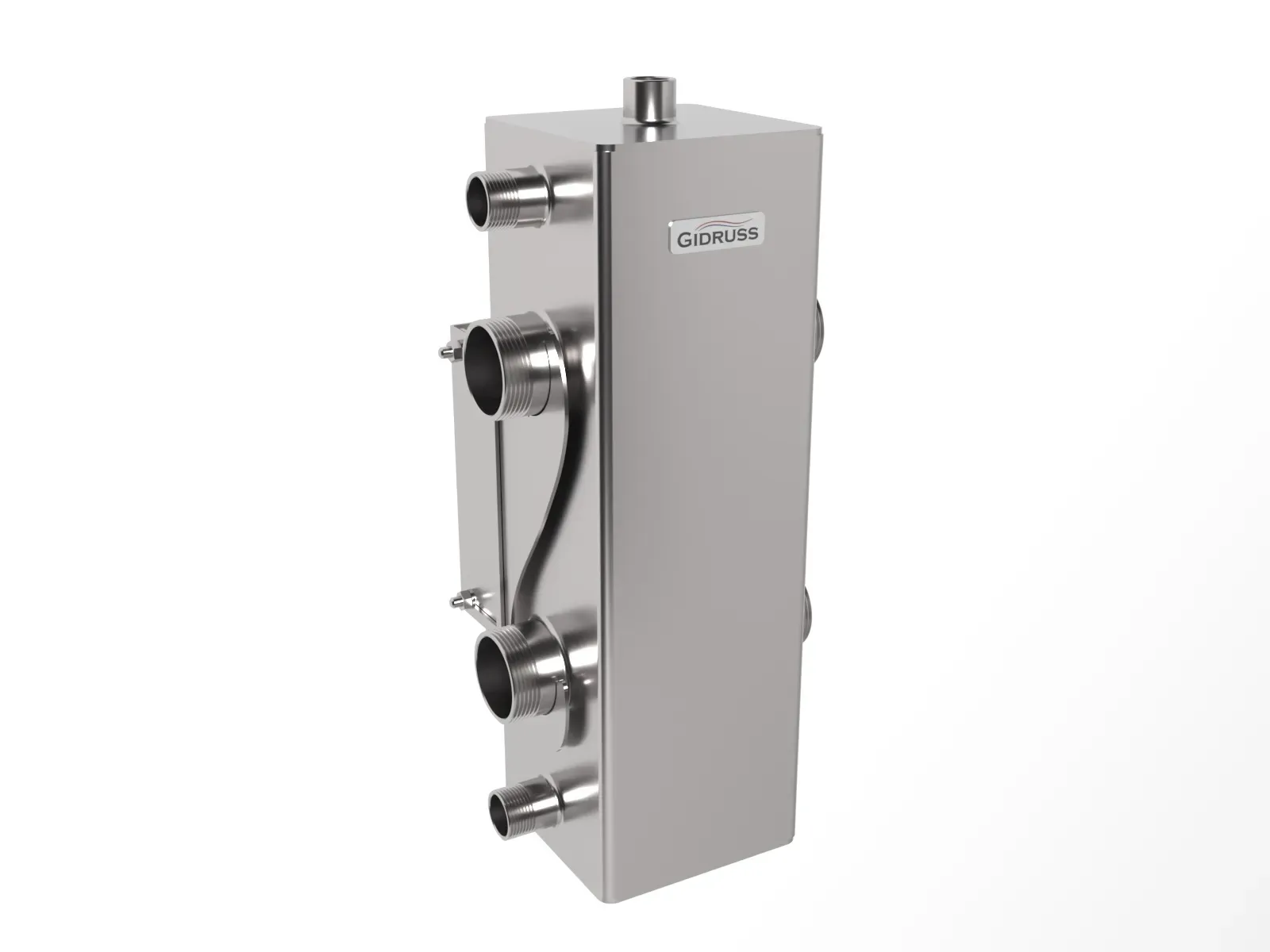 Стрелка гидравлическая GRSS-150-40 DN 40 резьбовое соединение до 150 кВт нержавеющая сталь Gidruss 12 00150 04