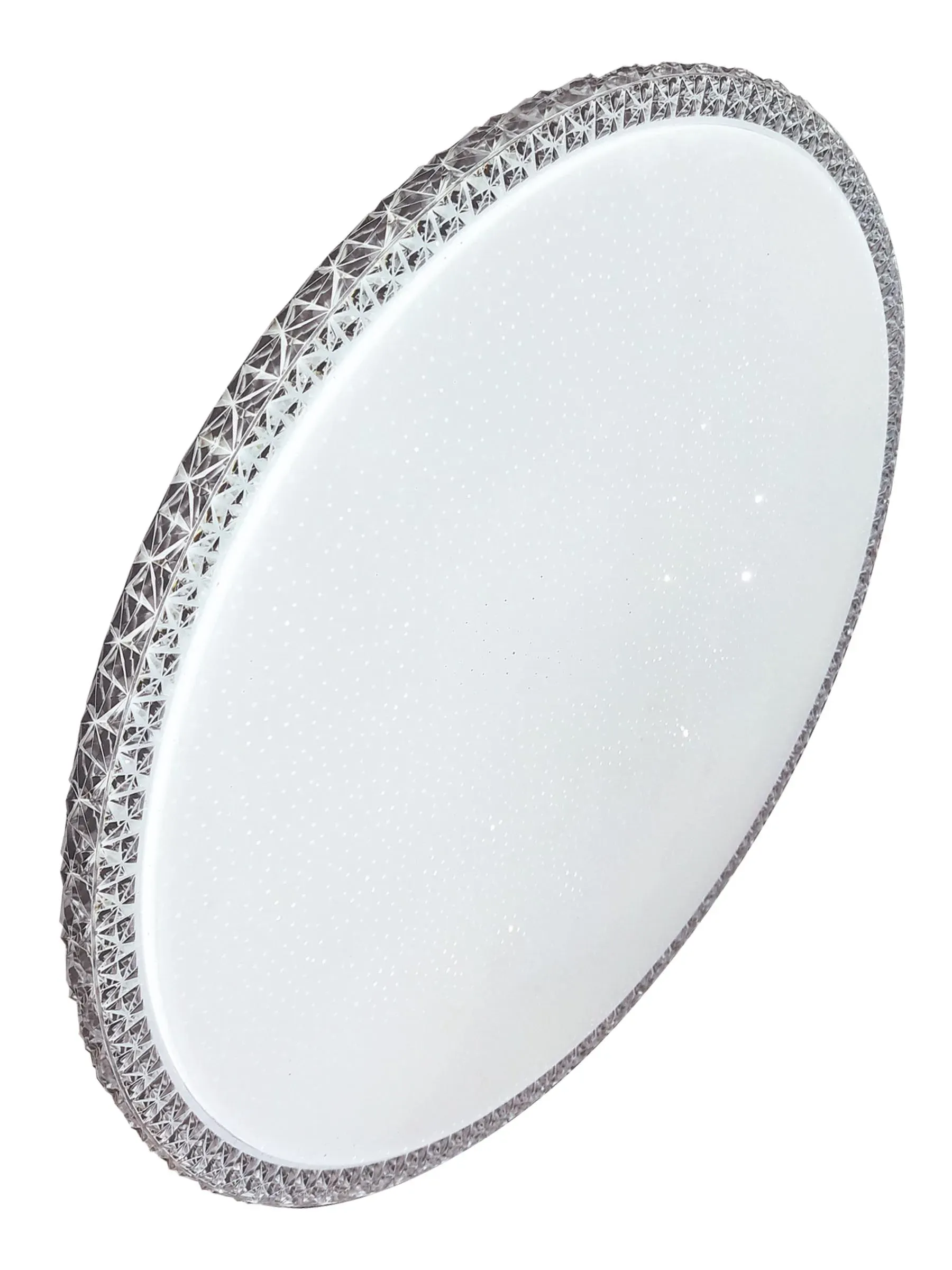 Светильник светодиодный ДБО-24 Вт настенно-потолочный MYSTERY 230В 4000K 1560Лм 279x66мм серебро КОСМОС KCMist24W_4000