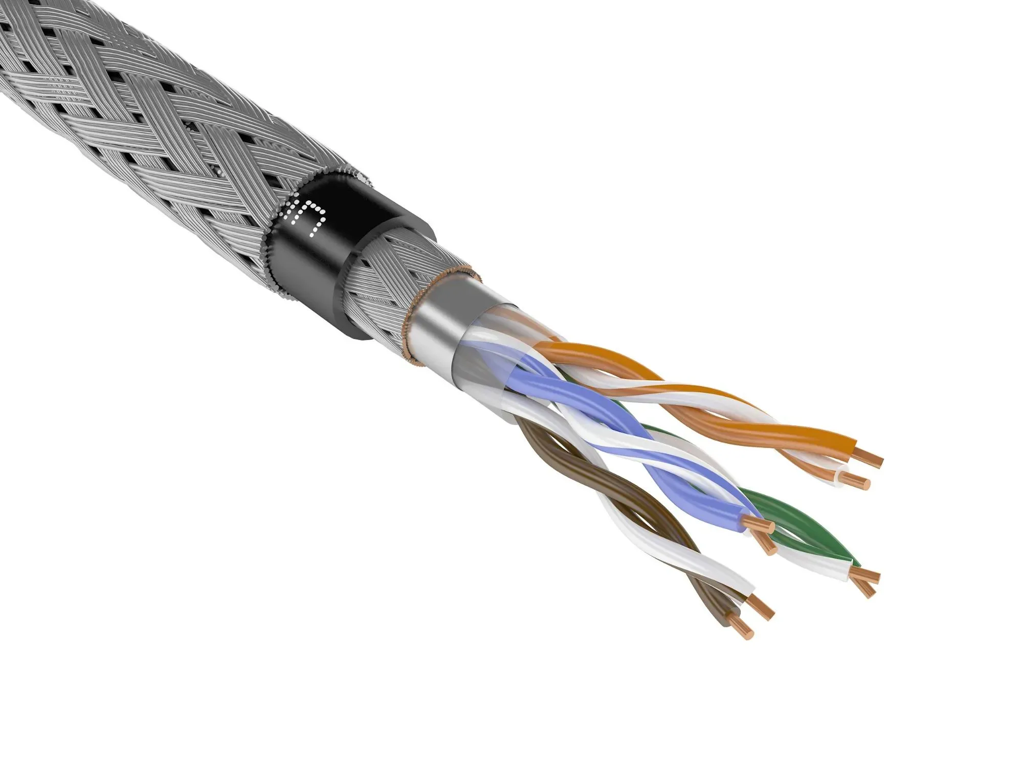 Кабель (провод) ParLan Patch ARM SF/UTP Cat5e ZH Мнг(А)-HF 4х2х0,90