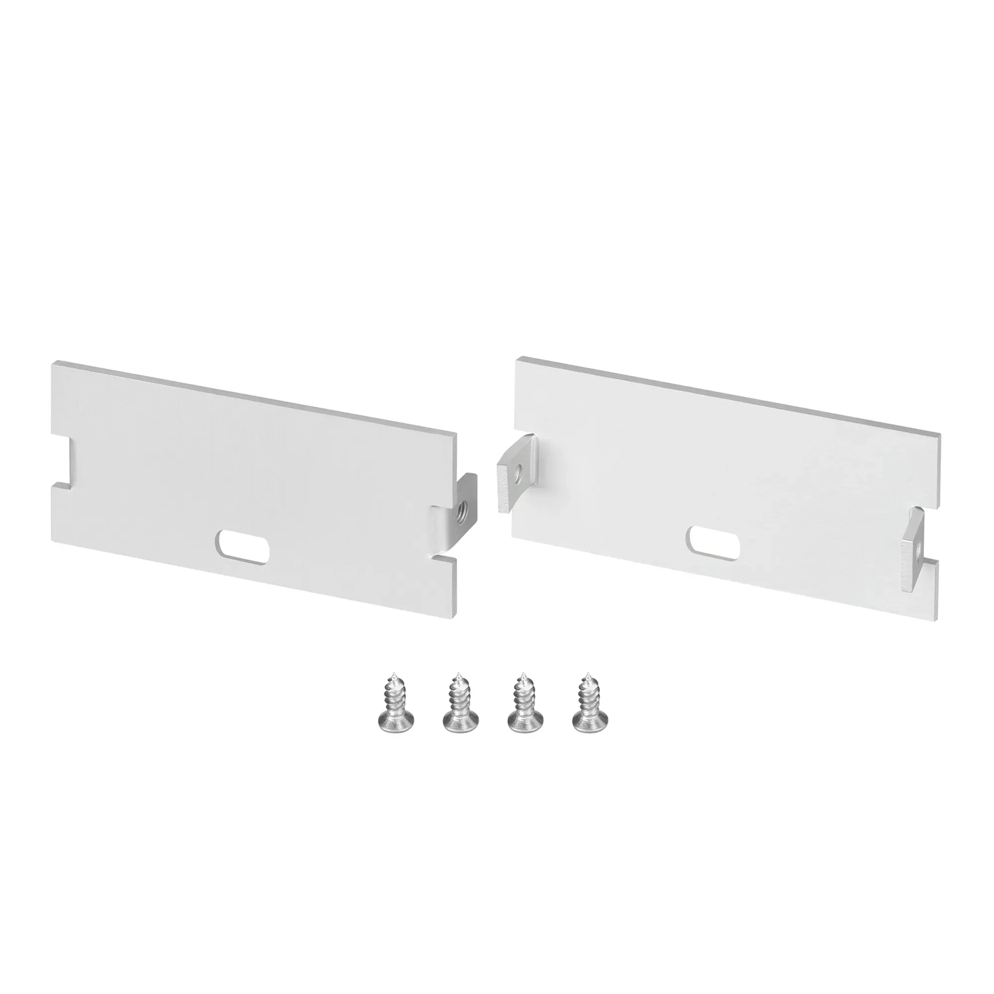 Заглушка FLOOR60 с отверстием (Arlight, Алюминий) Arlight 046418