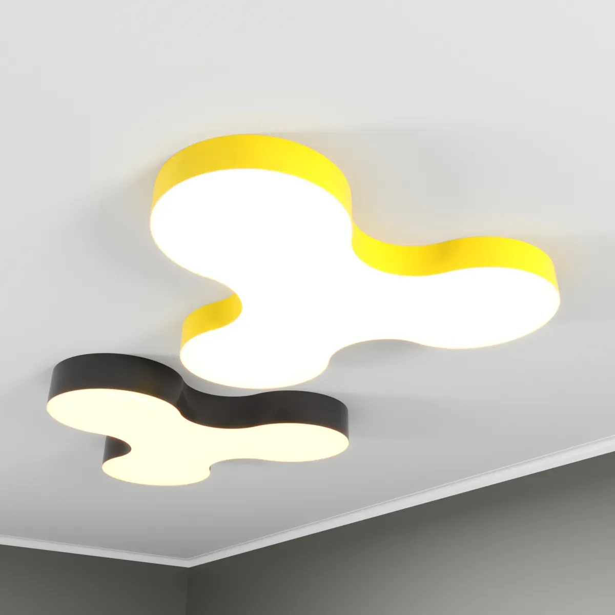 Светильник светодиодный RVE-LBX-SONAR-700-N (Спинер 700х664х100мм 38Вт Накладной 4000К Белый) RVElektro RVE00001387