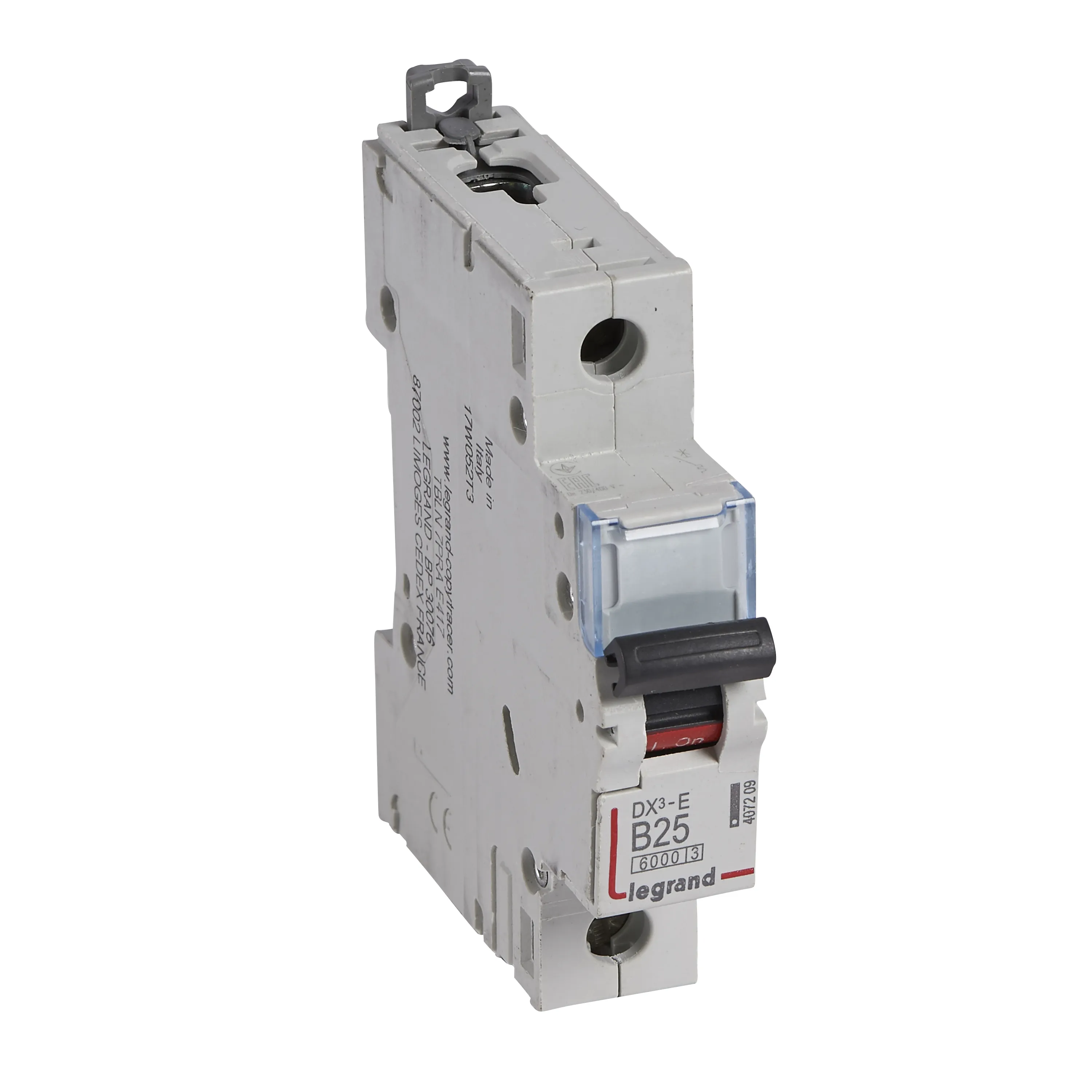 Выключатель автоматический однополюсный 25а b dx3-e 6ka/6kа LEGRAND/DACCORD 407209