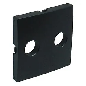 Efapel 90713 TPM Лицевая панель для акустической розетки, черный Efapel 90713 TPM