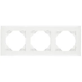 Efapel 90930 TBR 3-х местная рамка, белый Efapel 90930 TBR