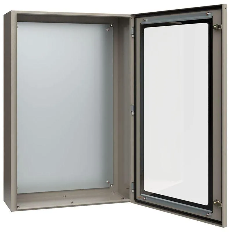 Корпус металлический щмп-5-0 (1000х650х285мм) у2 ip54 прозрачная дверь IEK YKM11-05-54-1