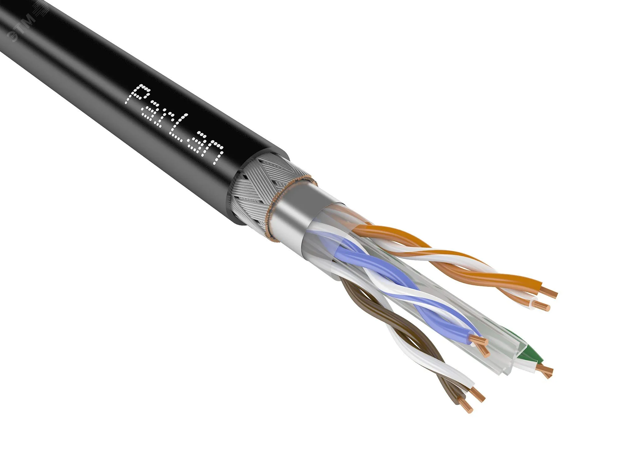 Кабель (провод) ParLan Patch SF/UTP Cat6 ZH Мнг(А)-HF 4х2х0,78