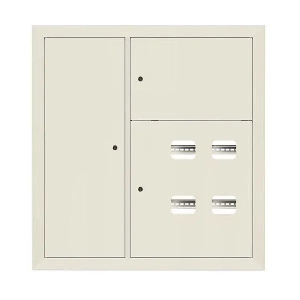 Щит этажный 4 кв. слаботочка слева ral9002 (1000х950х150) ekf proxima EKF MB29-V-4Z-RAL9002