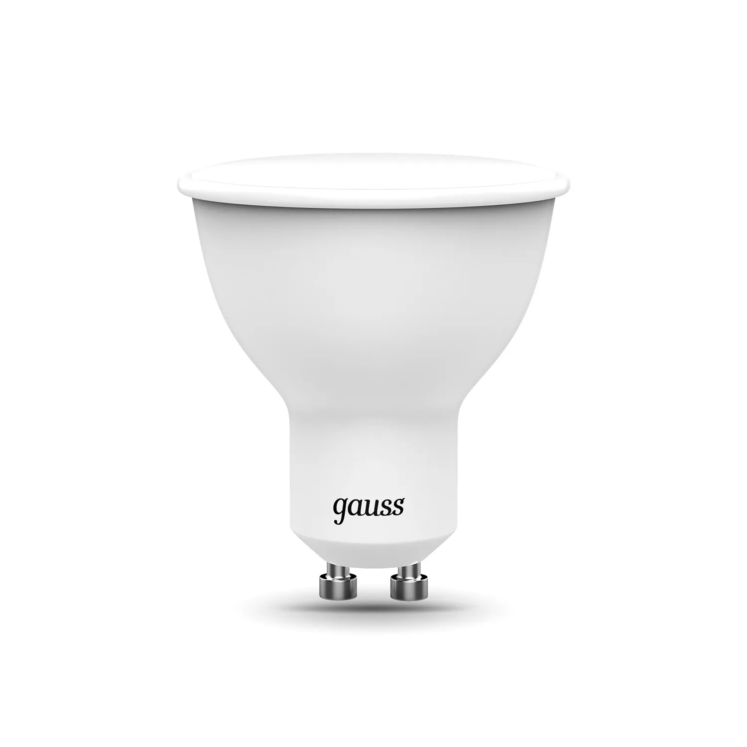 Лампа светодиодная LED 6 Вт RGB Вт+димирование GU10 MR16 Black Gauss Gauss 101106406
