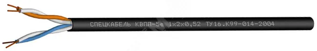 Кабель КВПП-5е 1х2х0.52