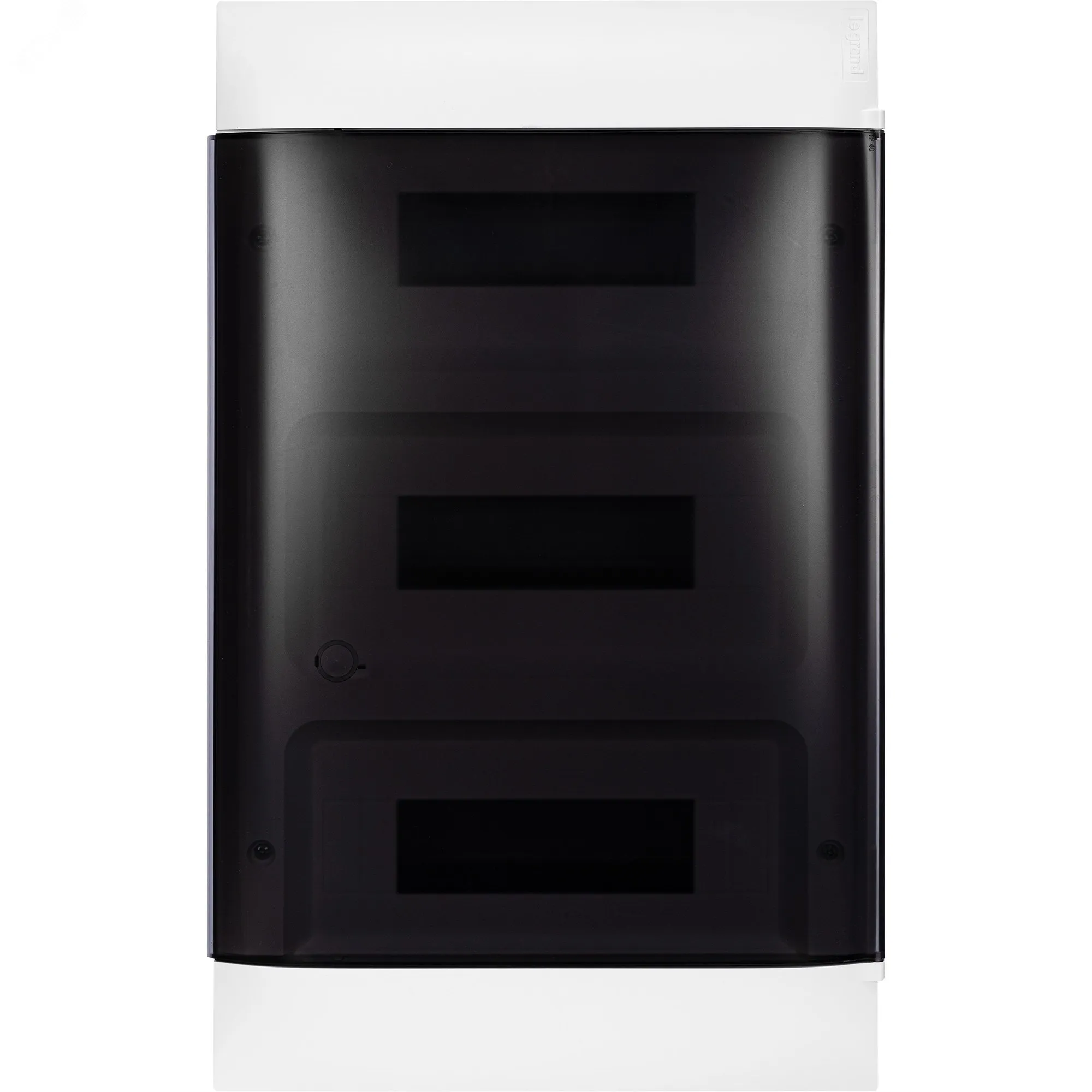 Practibox s пластиковый щиток встраиваемый (щрв-п) 3x12 дымчатая дверь LEGRAND EURO 135553