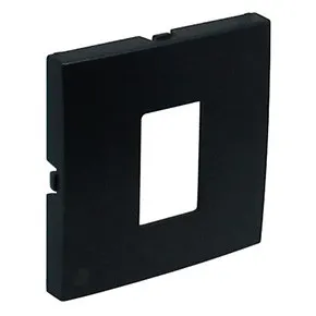 Efapel 90751 TPM Лицевая панель для розетки RJ-45, черный Efapel 90751 TPM