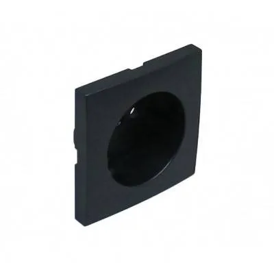 Лицевая панель для розетки Efapel (90621 TPM) чёрный Efapel 90621 TPM