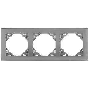 Efapel 90930 TAL 3-х местная рамка, алюминий Efapel 90930 TAL