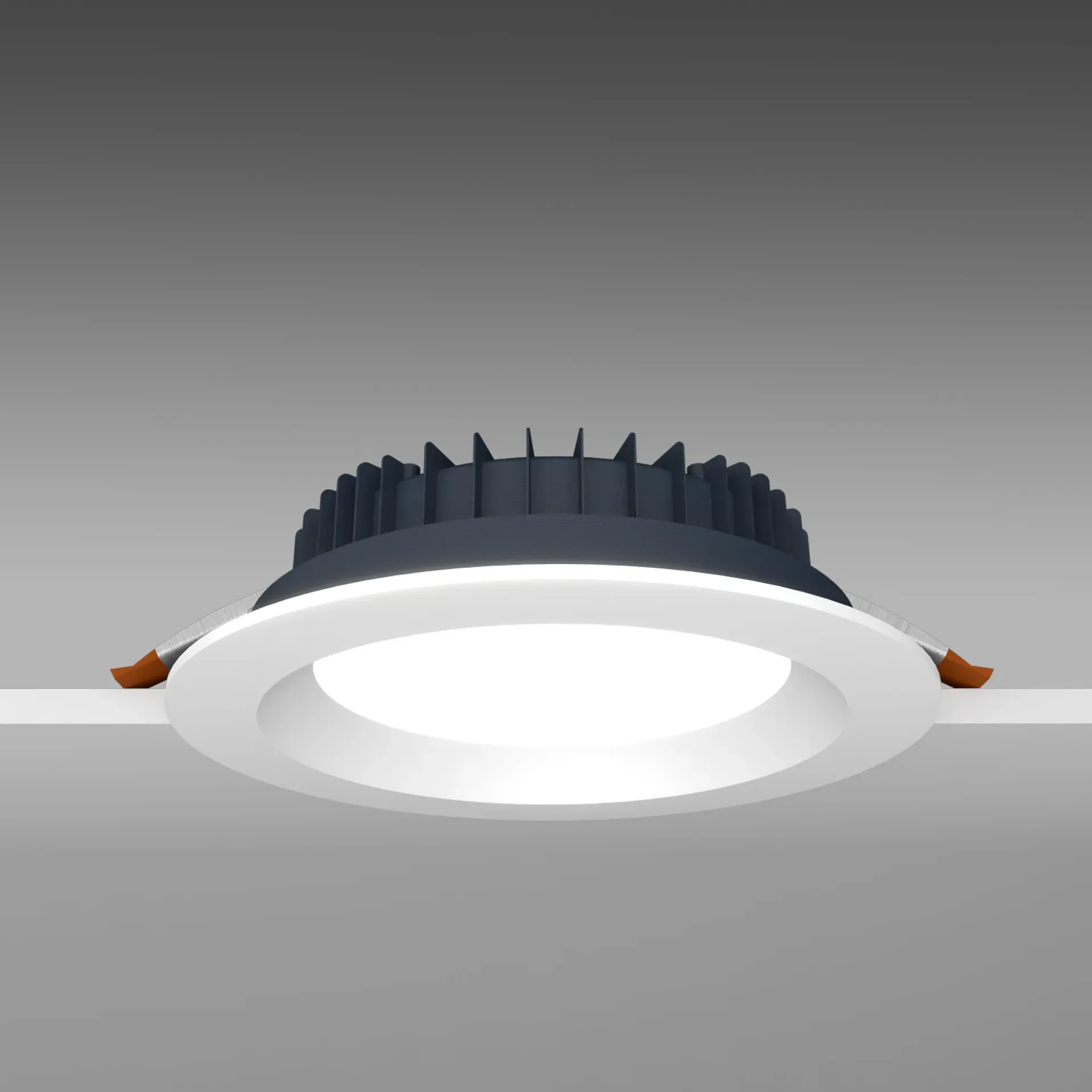 Светильник светодиодный RVE-DL-AWORI-SW-140 (Круг 14Вт 140х140х52мм 3000K CRI 90 встраиваемый) RVElektro RVE00008700