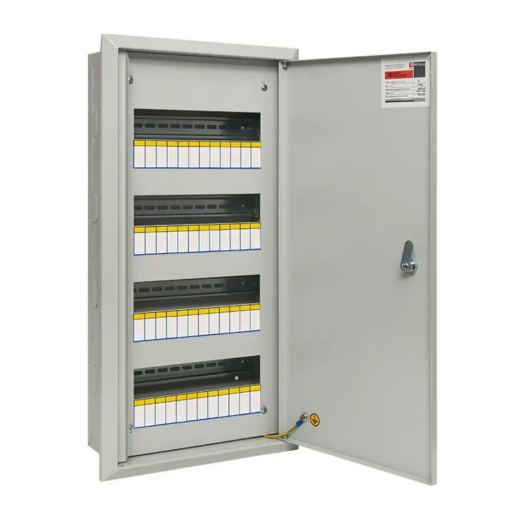 Щит распределительный встраиваемый щрв-48з ip30 650х340х120 с замком EKF MB11-48