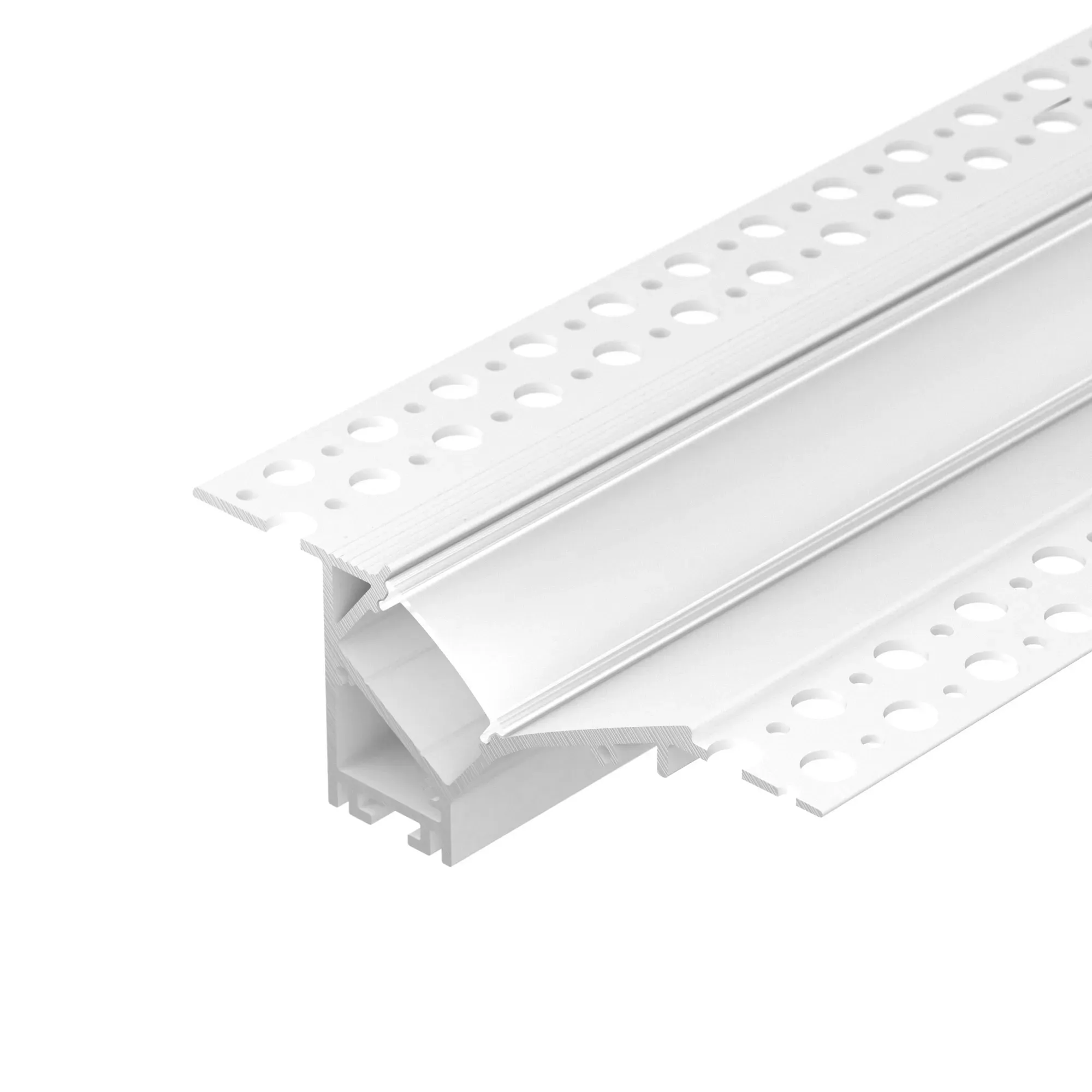 Профиль FANTOM-W45-BEVEL-2000 WHITE (Алюминий) Arlight 039949