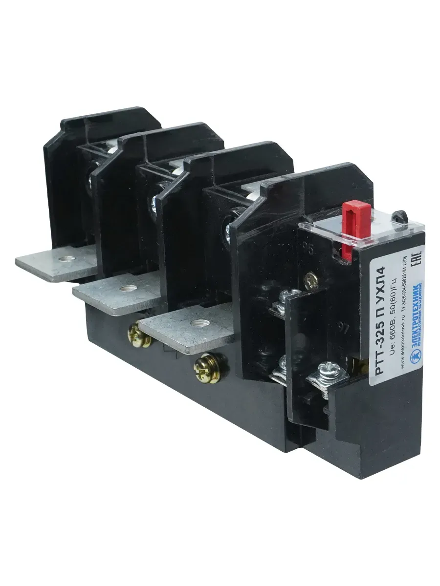 Реле электротепловое токовое РТТ-325 100А 85.0..115.0А Электротехник ET512150