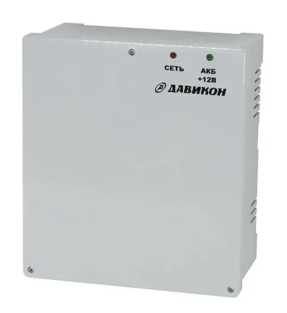 Источник вторичного электропитания резервированный 12В 5А Давикон ИВЭПР-1260АП