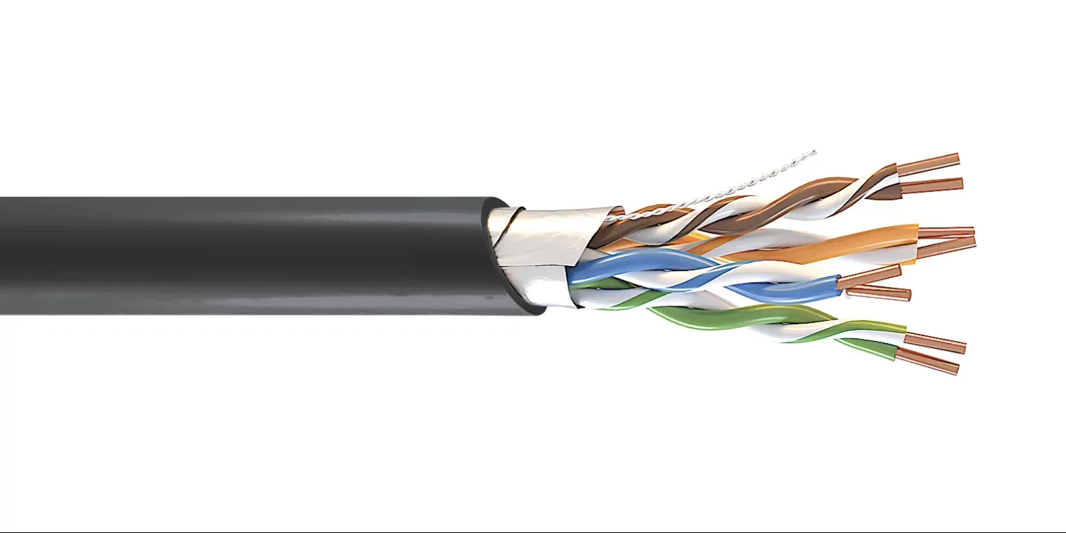 Кабель СегментЛАН F/UTP Cat5e ZHнг(А)-FRHF 2х2х0.52