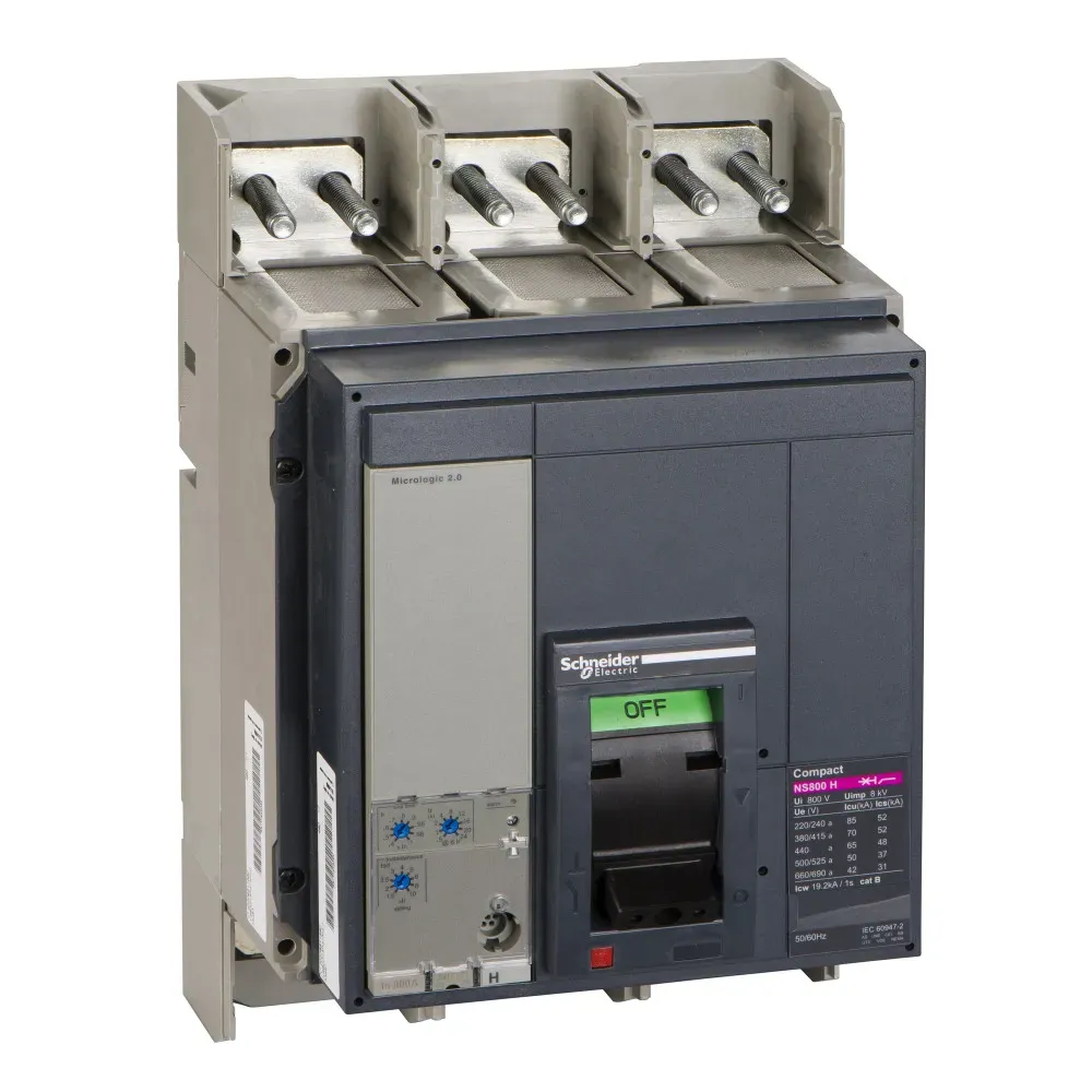 Выключатель NS800 H 3p + MicroLogic 2.0 в сборе Dekraft 33467