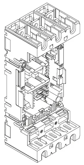 Drx 250 hp основание втычного устройства с передним присоединением 3п LEGRAND EURO 669330