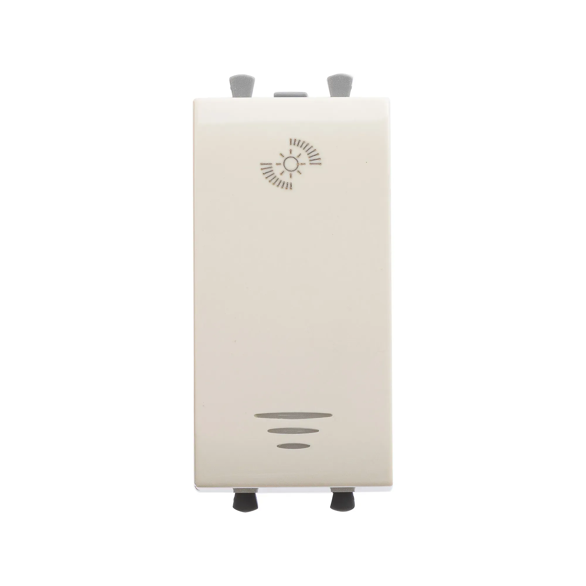 Avanti Диммер кнопочный ''Ванильная дымка'', для LED ламп, 16A, 1 модульный DKC 4405341