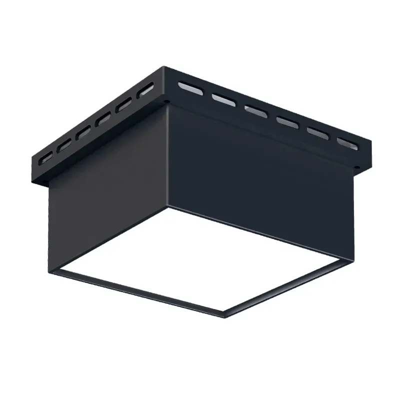 Светильник светодиодный CSVT LED-GR 8 90x90x40    CRI80 4000 opal-sand IP40 черный встраиваемый     грильято DOB Центрстройсвет ЦБ-00005885