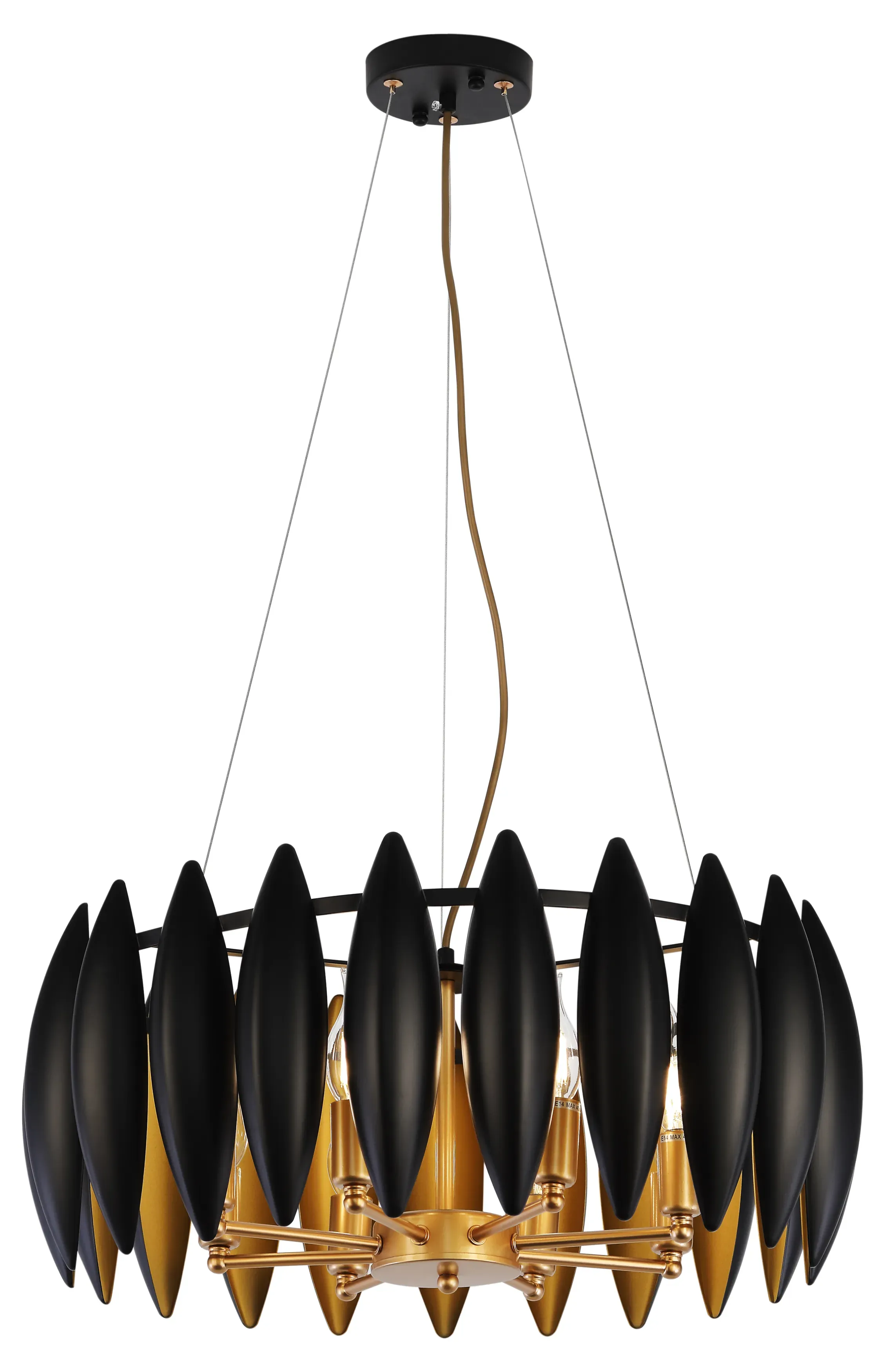 Люстра Aleit 4085-308 8 х Е14 40 Вт дизайн Rivoli Б0050263