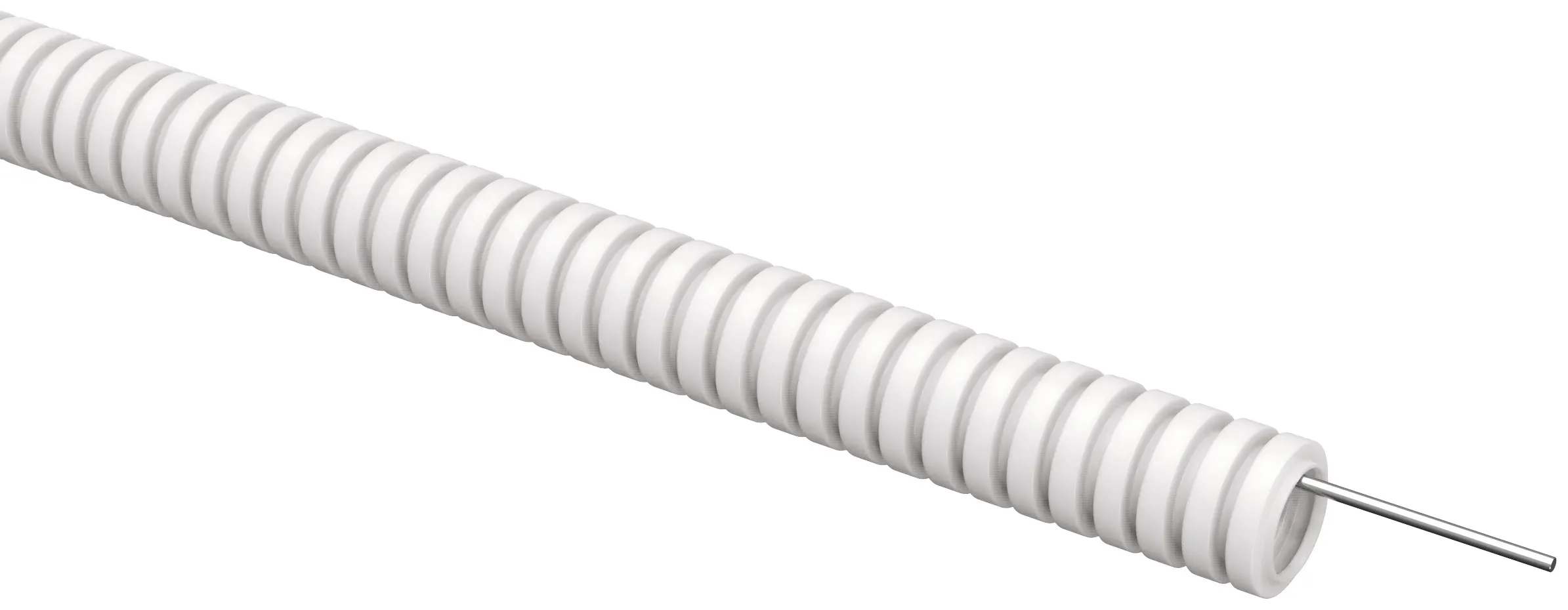 Elasta труба гофрированная пвх d=16мм с зондом белая (100м) iek IEK ET-TG21-121-016-100-K01