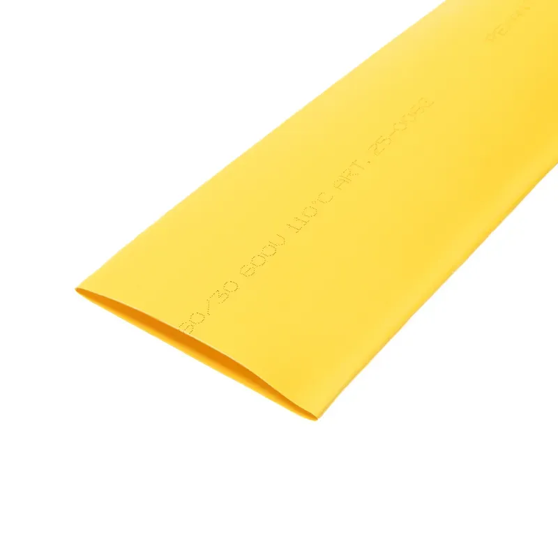 Термоусаживаемая трубка 60,0 30,0 мм, желтая, упаковка 10 шт. по 1 м, REXANT REXANT 25-0062