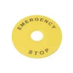 Маркировка для кнопки аварийного останова Emergency Stop D90 SE (Systeme) SBY8360