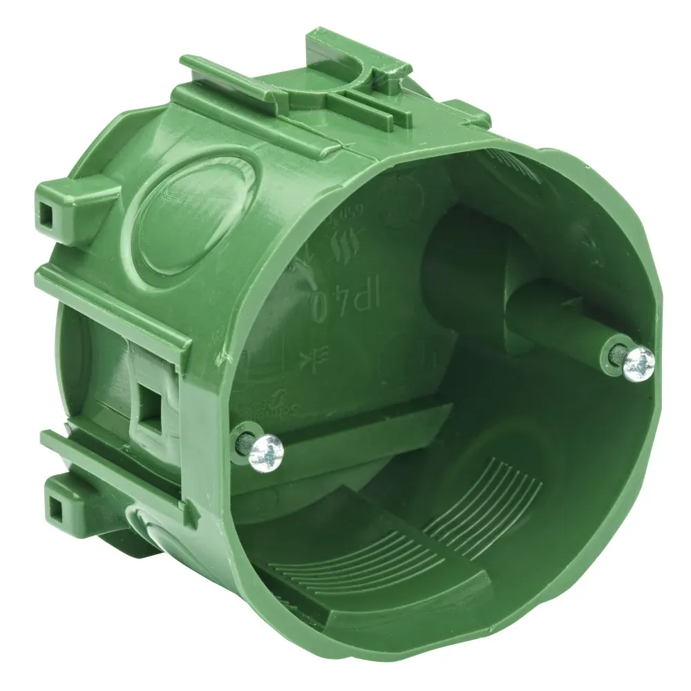 Коробка установочная под бетон с винтами 71х47 Dekraft lex1420572mr