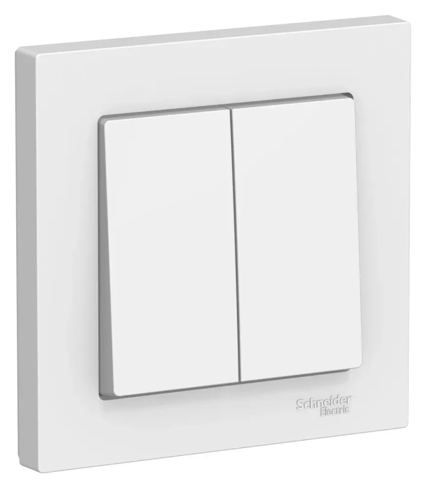 ATLASDESIGN 2-клавишный ВЫКЛЮЧАТЕЛЬ, сх.5, 10АХ, в сборе, ЛОТОС SE (Потенциал) ATN001352