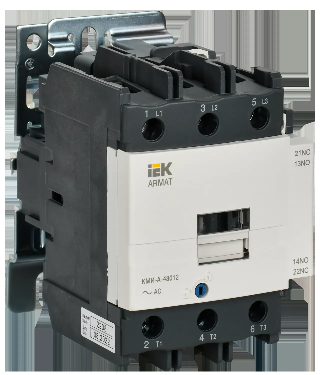 ARMAT Контактор КМИ-А-48012 LC1D 80А 36В/АС3 1НО/1НЗ IEK AR-ACC-41-080-036-11