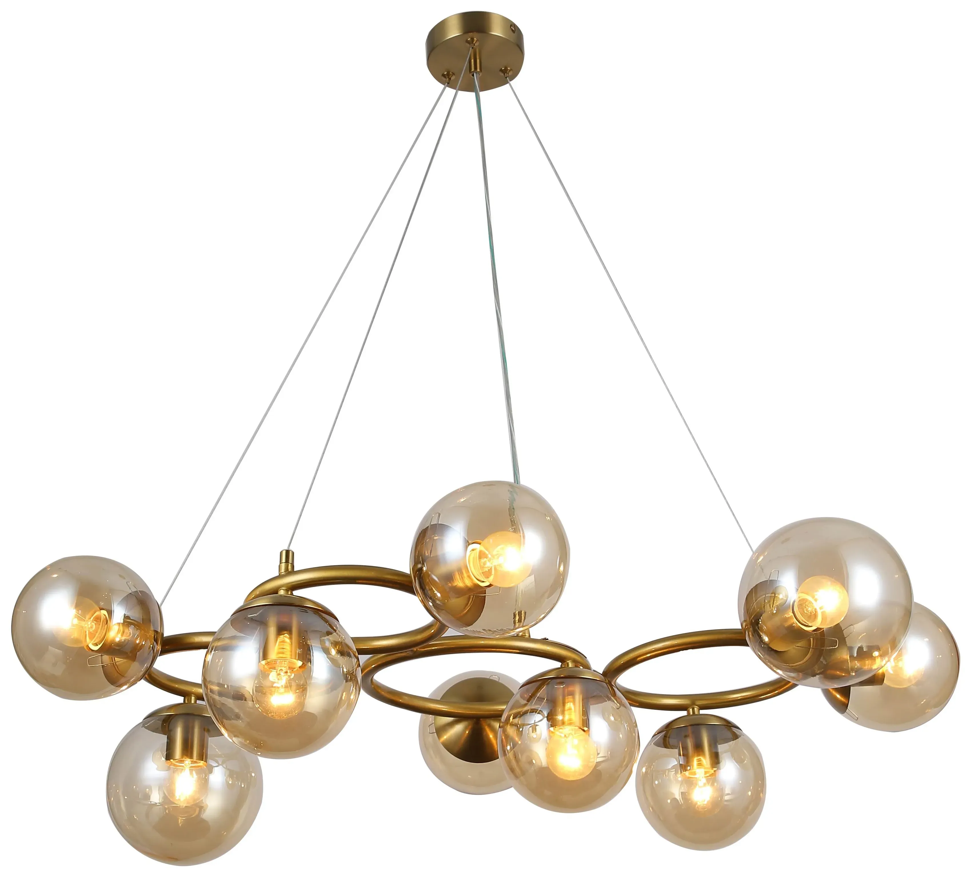 Люстра Henrietta 5102-310 9 х Е27 40 Вт лофт - кантри Rivoli Б0055661