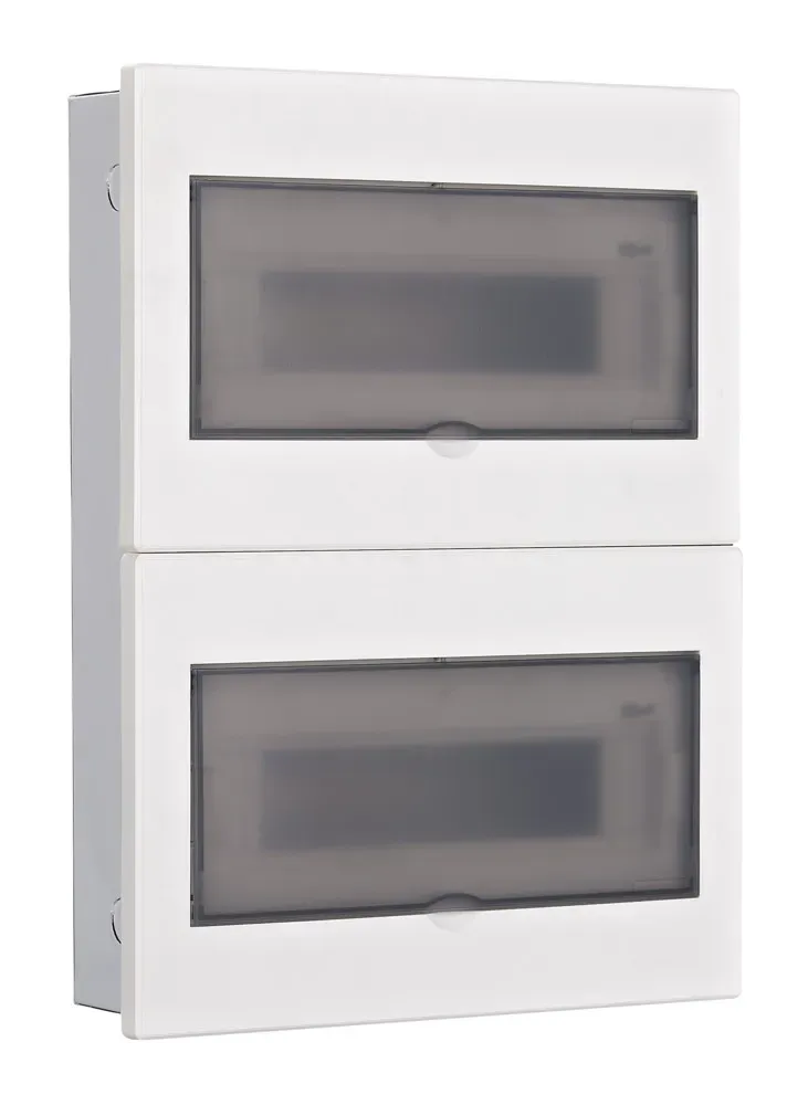 Корпус встраиваемый прозрачная дверь 2 ряда 26 мод. ip41 щрв-м DEKRAFT 31076DEK