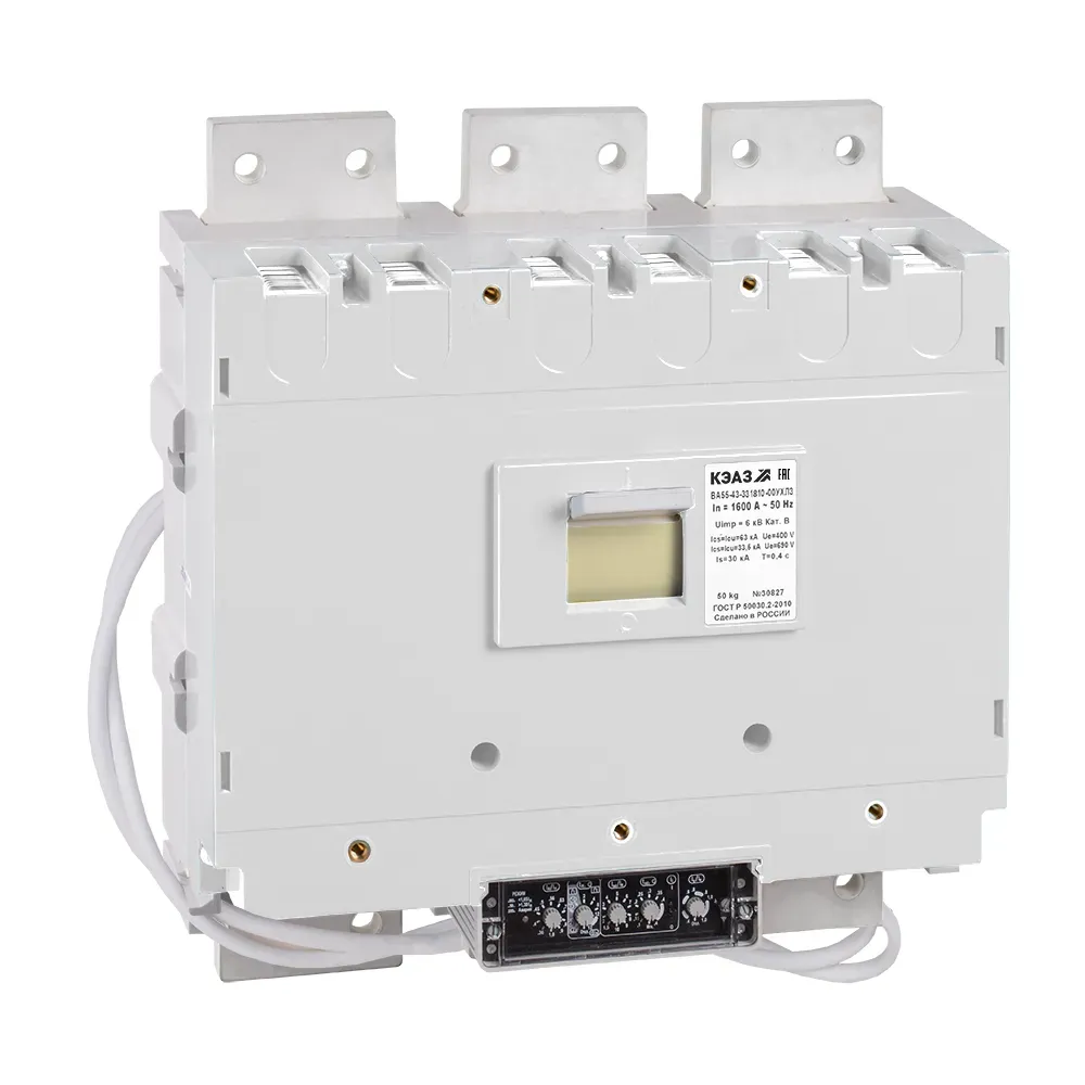 Выключатель автоматический ва55-43-331810-2000а-690ac-нр230ac/220dc-ухл3 КЭАЗ 108176