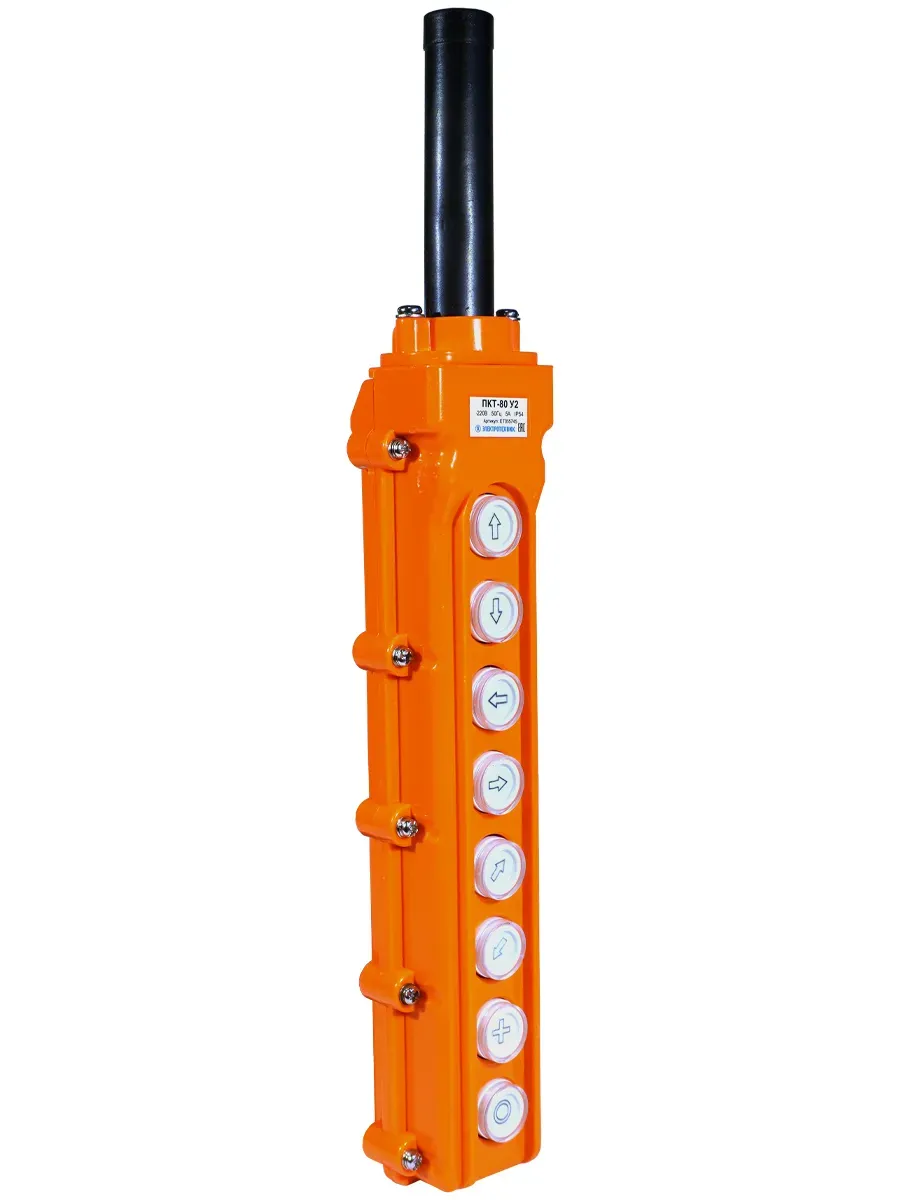 Пост кнопочный ПКТ-80 8 кнопок ABS-пластик IP54 Электротехник ET055745