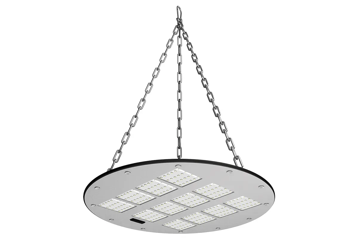 Светильник LED Effect KEDR 2.0 (ССП) 150Вт 24000лм 5000К IP67 КСС Г Подвесные (на тросах), 1-10В ЛЕД-Эффект LE-ССП-32-150-2906-67Х+LE0757