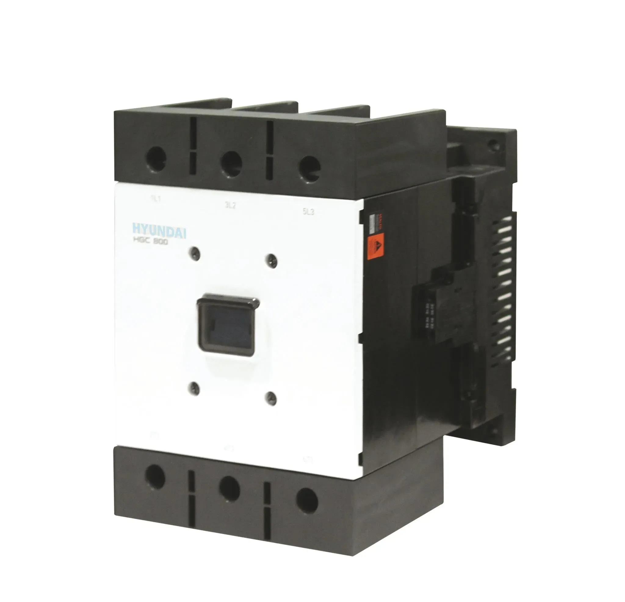 Магнитный контактор HGC800 22NS F220 800А 440 кВт при АС3 (380-440В) кат. 100-240В АC 110-220 DC 2НО+2НЗ Элком 13.01.01.000560