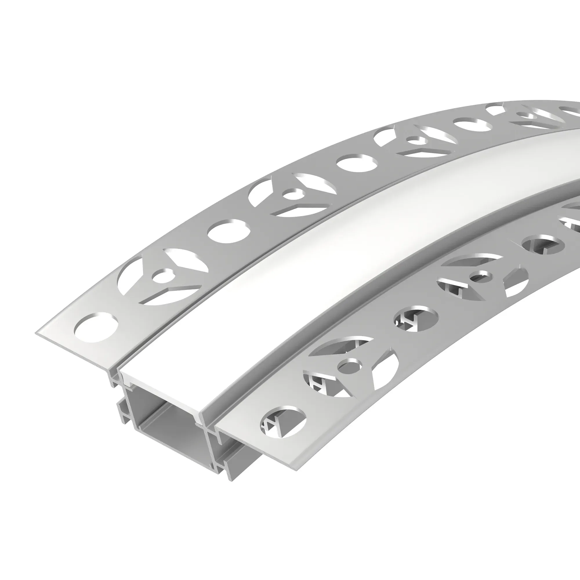 Профиль FANTOM-BENT-W23-TOP-2000 ANOD (Arlight, Алюминий) Arlight 040347