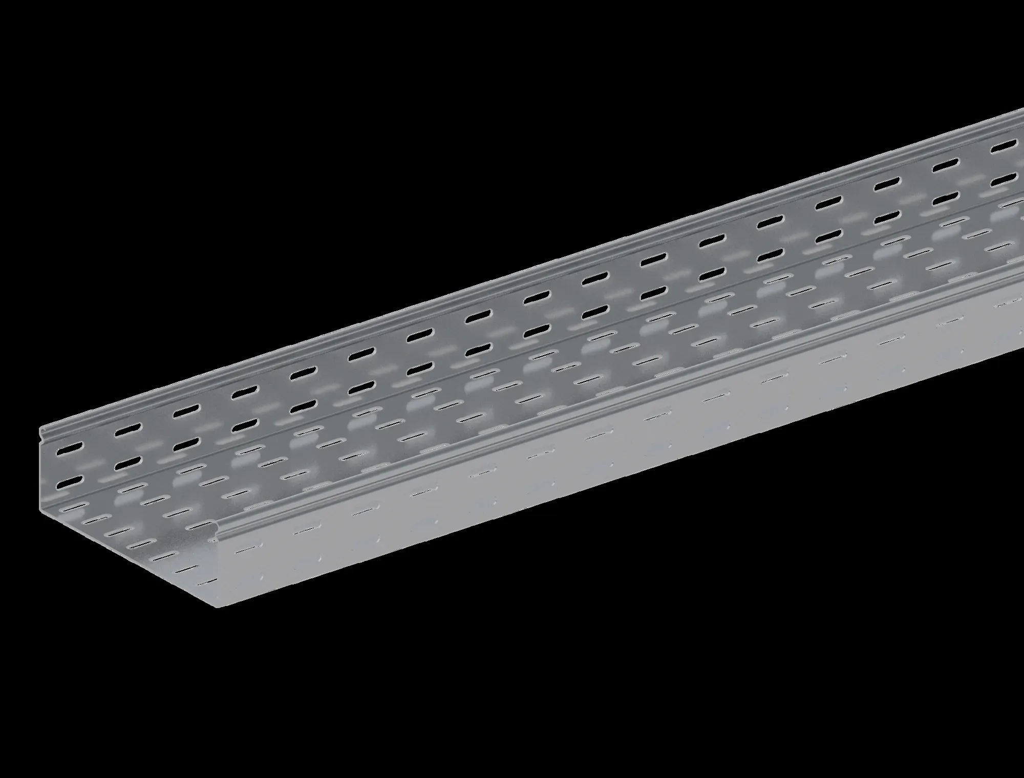 Лоток перфорированный 200х100-0,8 l3000 замковый inox (aisi304) СОЭМИ Н0129132684