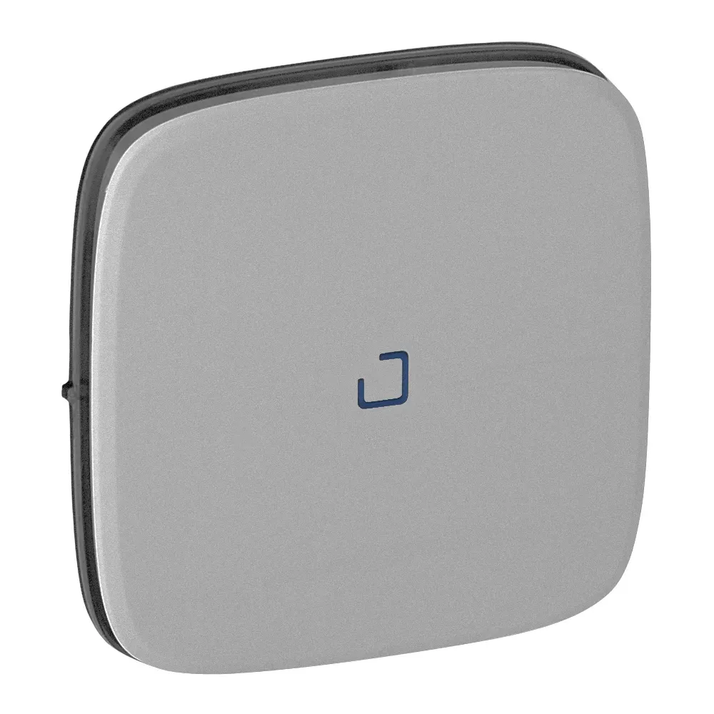 Valena ALLURE Лицевая панель для выключателя с индикацией, алюминий LEGRAND 755087