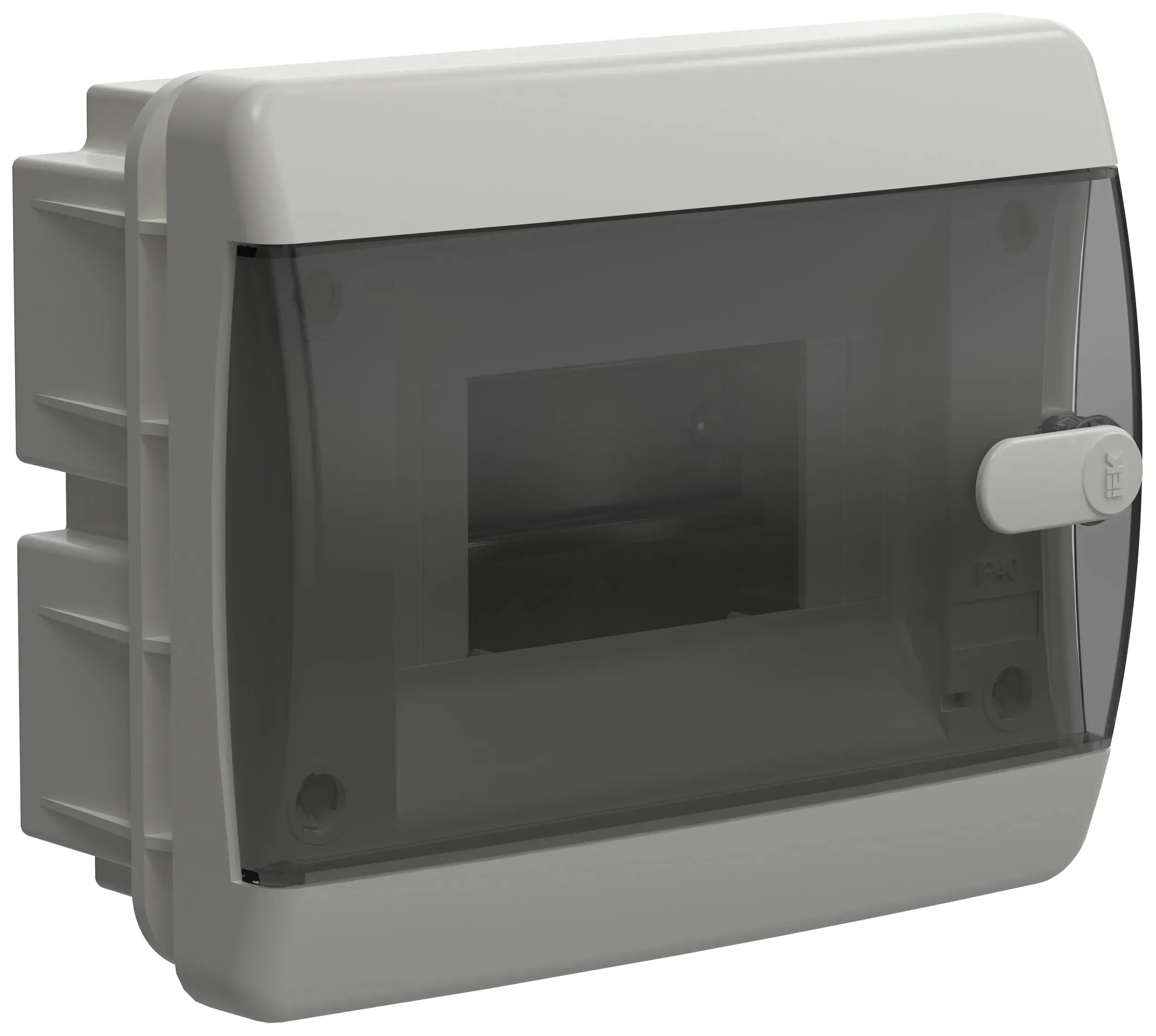 Union compact корпус пластиковый щрв-п-6 ip41 черная прозрачная дверь iek IEK UIC-KP12-V-06-41-K01