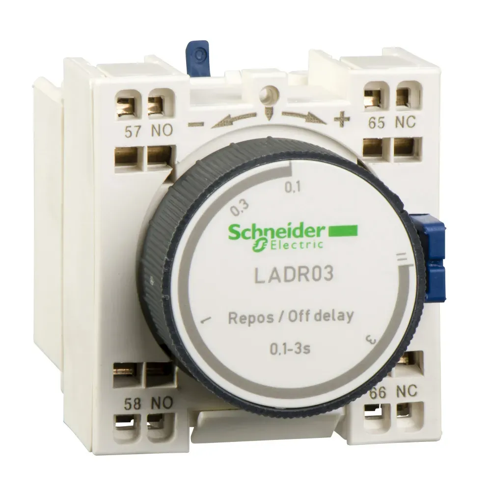 Блок контактный дополнительный с выдержкой времени 10…180С SE (Schneider) LADR43