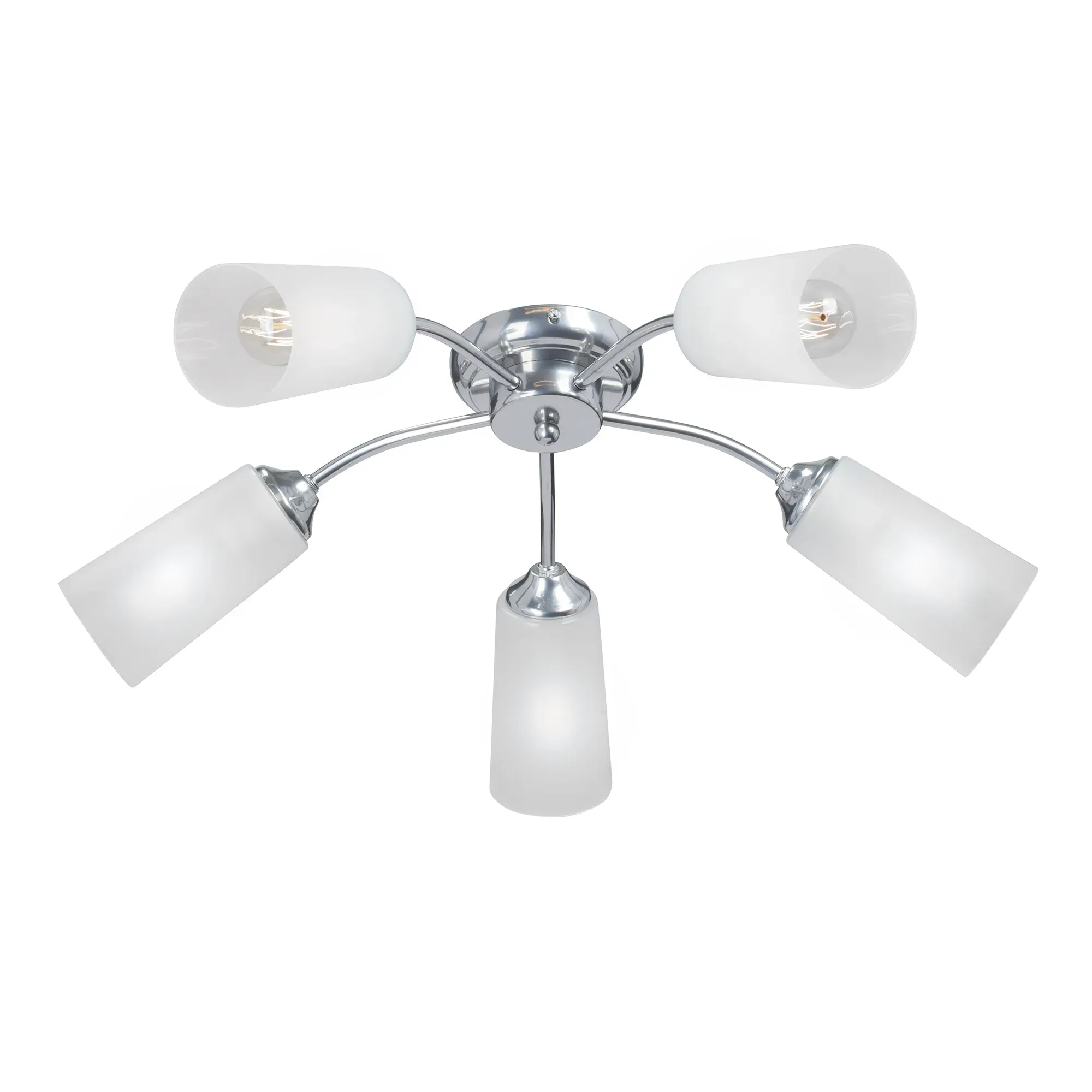 Люстра 5xE27 макс. 40Вт плафон ПП VITALUCE V3759-9/5PL