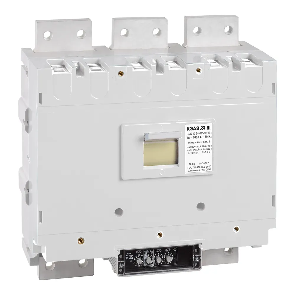 Выключатель автоматический ва53-43-340010-2000а-690ac-ухл3- КЭАЗ 138129