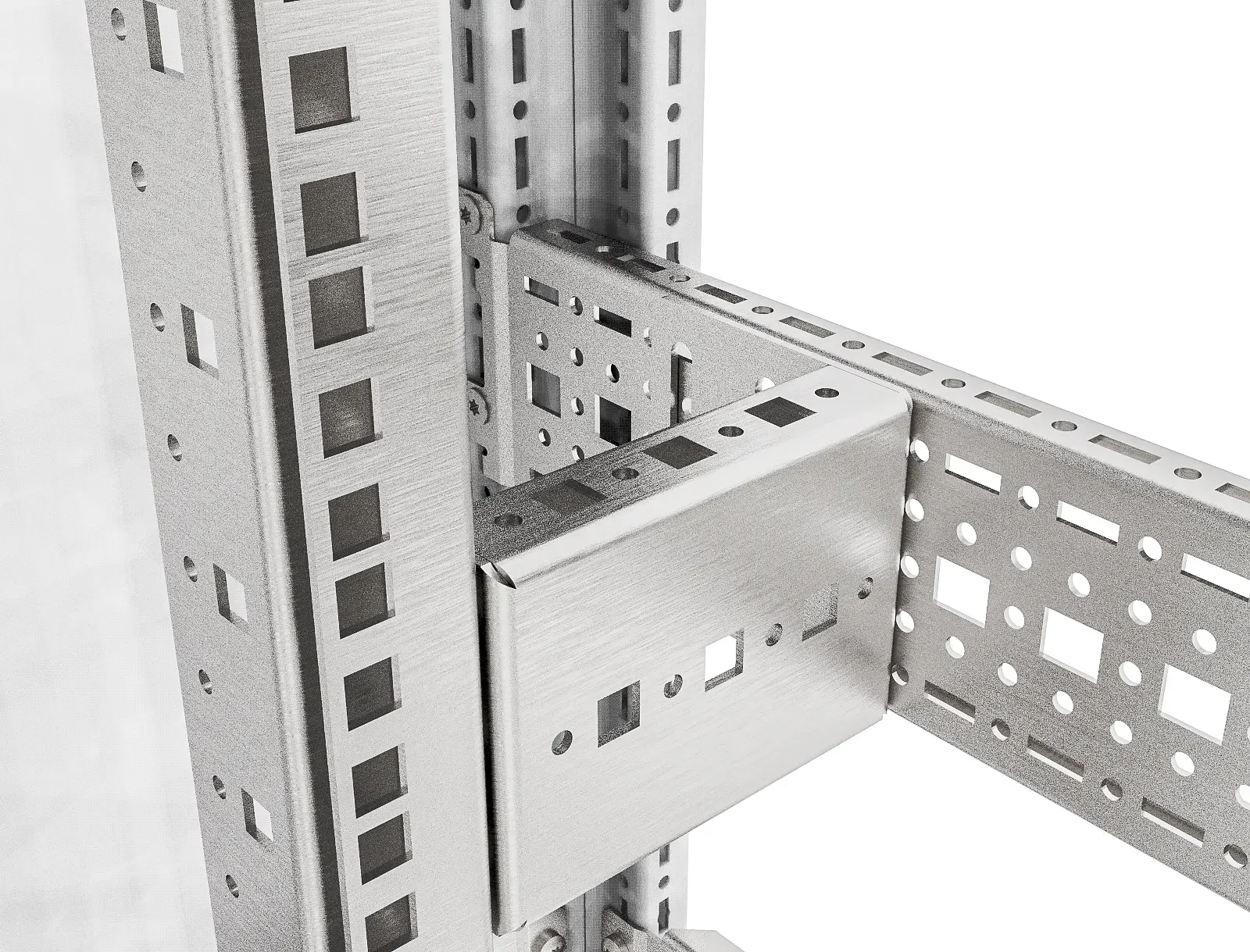 Комплект монтажный для профилей 19-дюймового оборудования RS52 (4 шт.) УЗОЛА UR06100190004