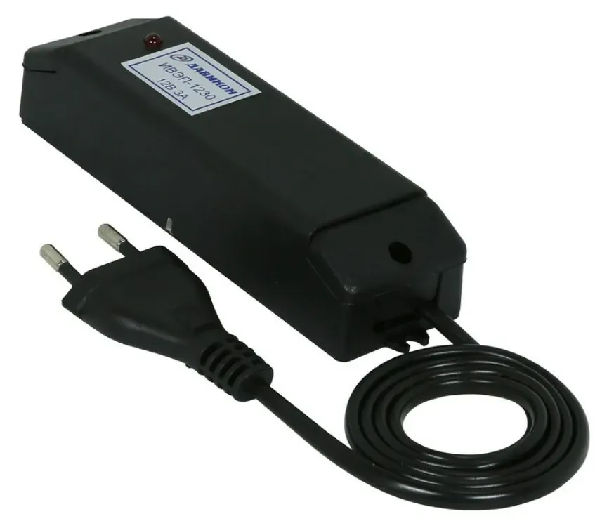 Блок питания одноканальный, импульсный 12В 3А Давикон ИВЭП-1230К