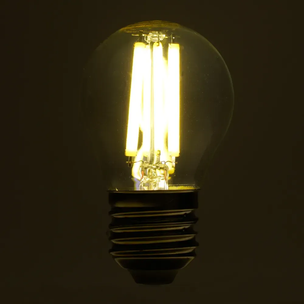 Лампа светодиодная LED 8вт Е27 белый шар FILAMENT Feron.PRO